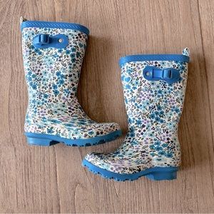 The Childrens Place Little Girls Floral Rain Boots - Size 12